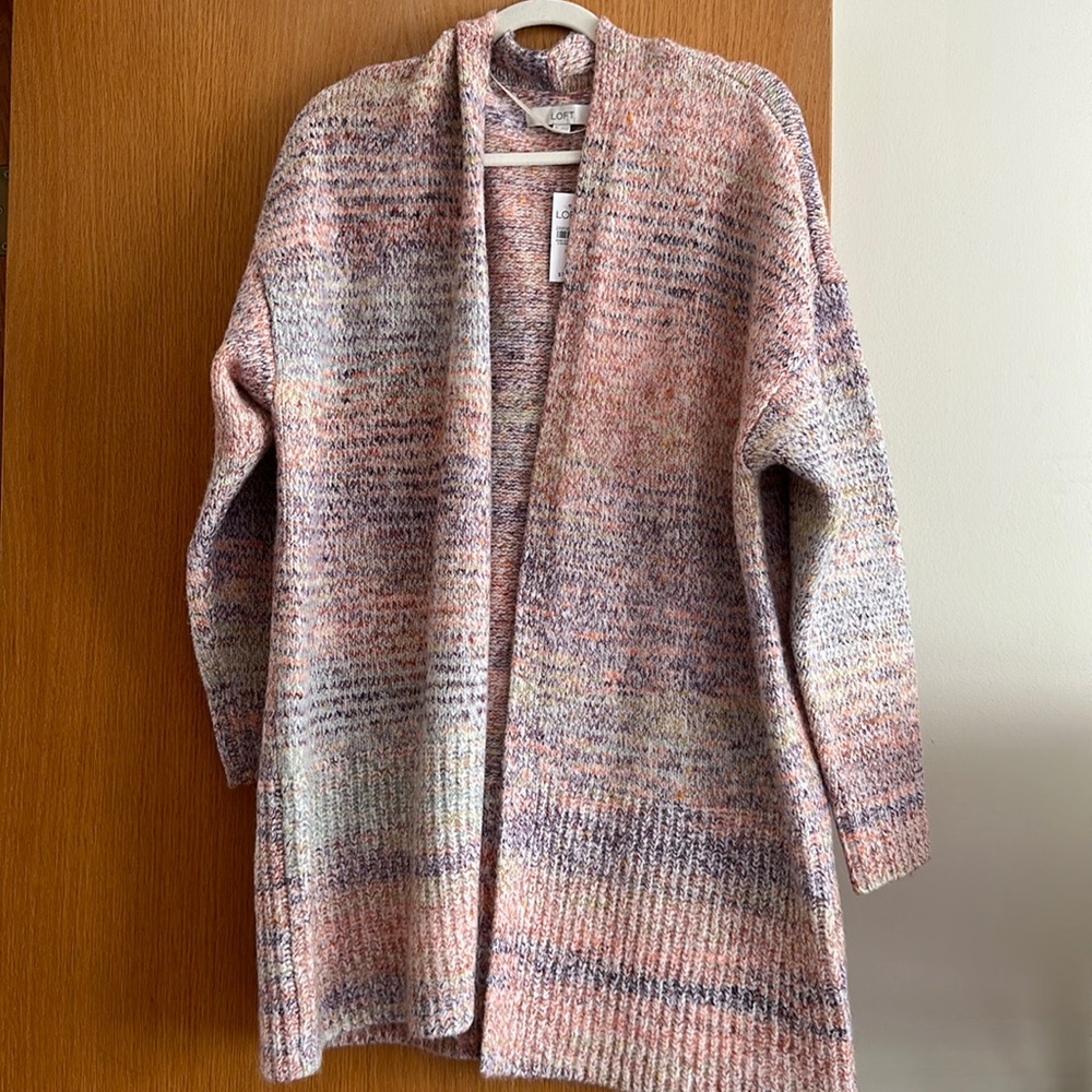 Cardigan- beautiful multi color cardigan